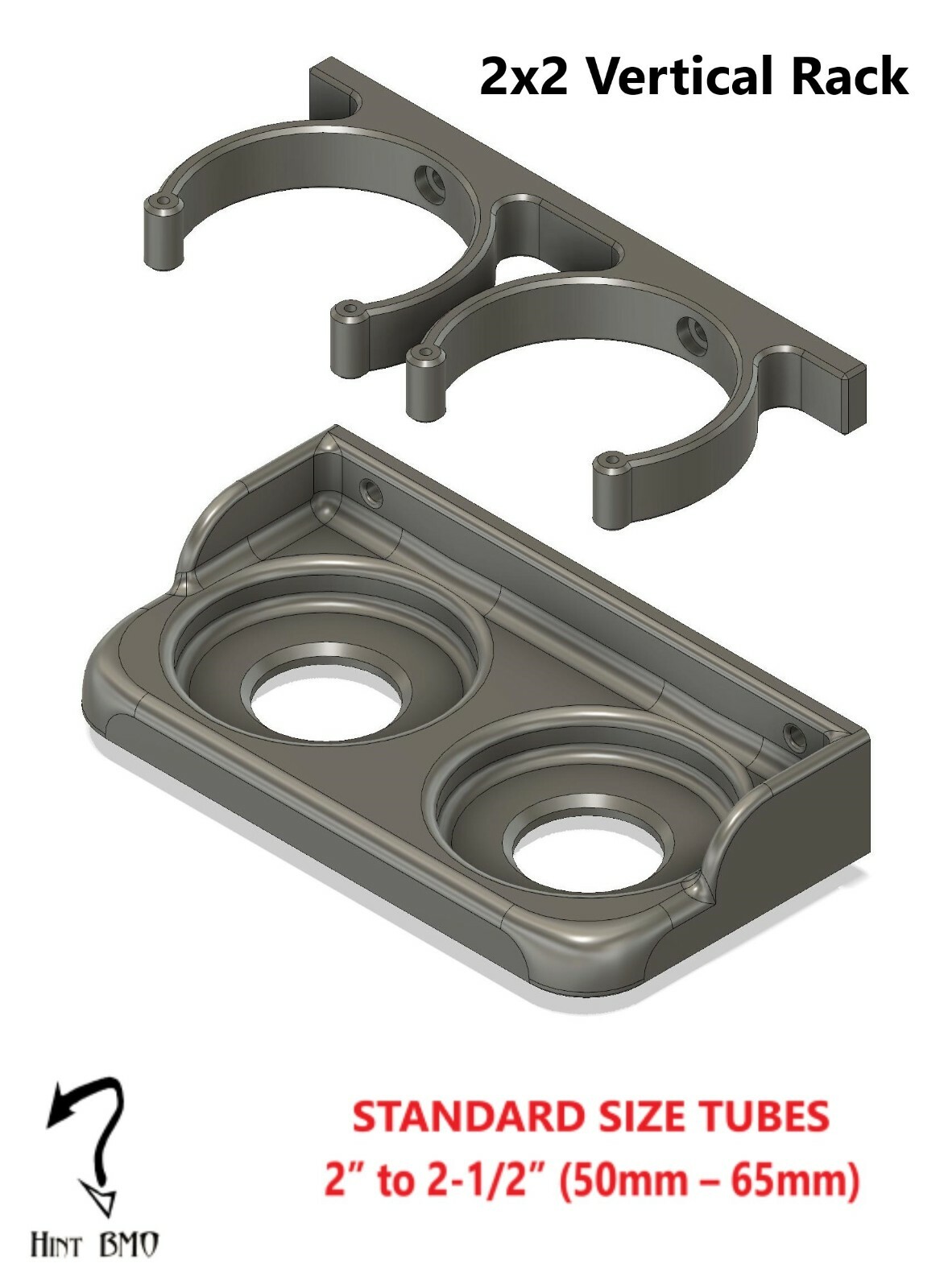 Fly Fishing Rod Tube Rack