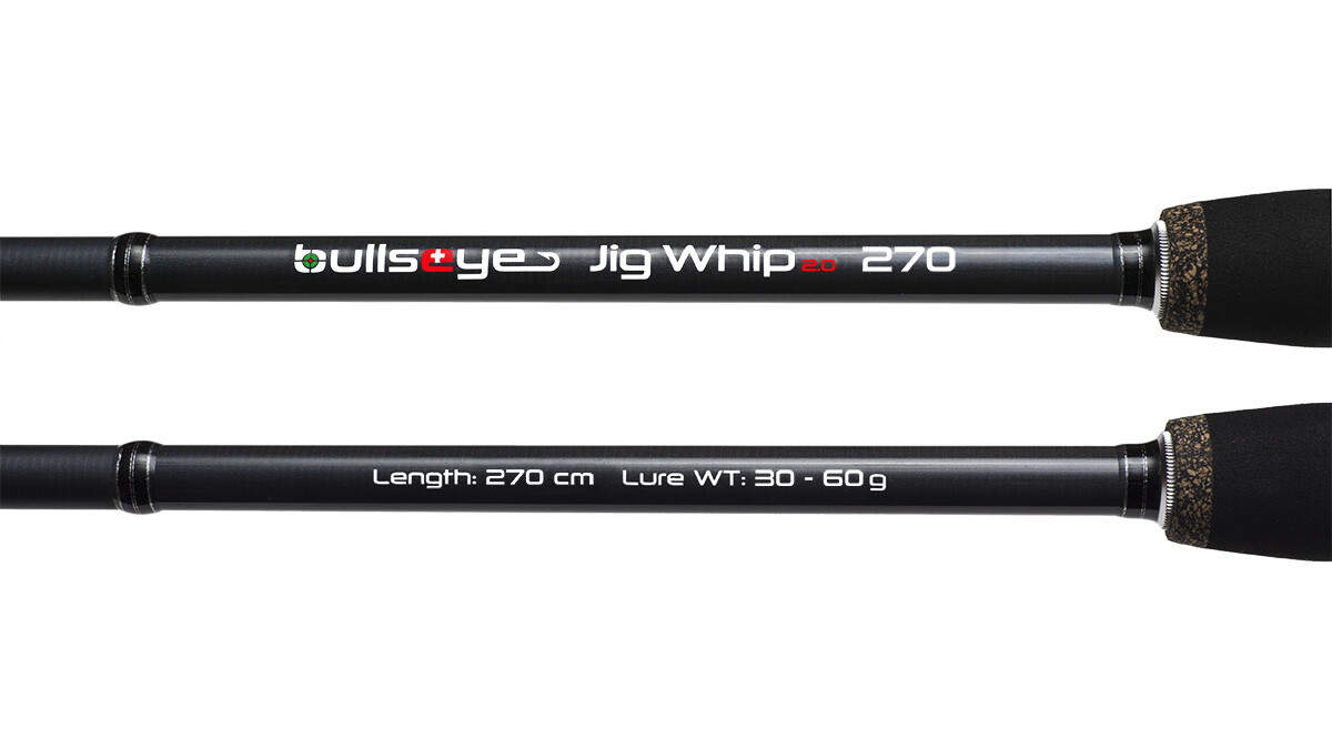 Bullseye Jig Whip 2.0 Spinning Rod 2.55m 20-50g Spinning Rod Walleye Rod Pike