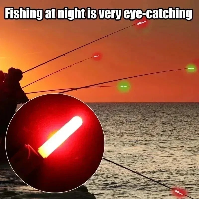 Luz LED Pesca Nocturna Impermeable Caña Electrónica CR425 Flotador