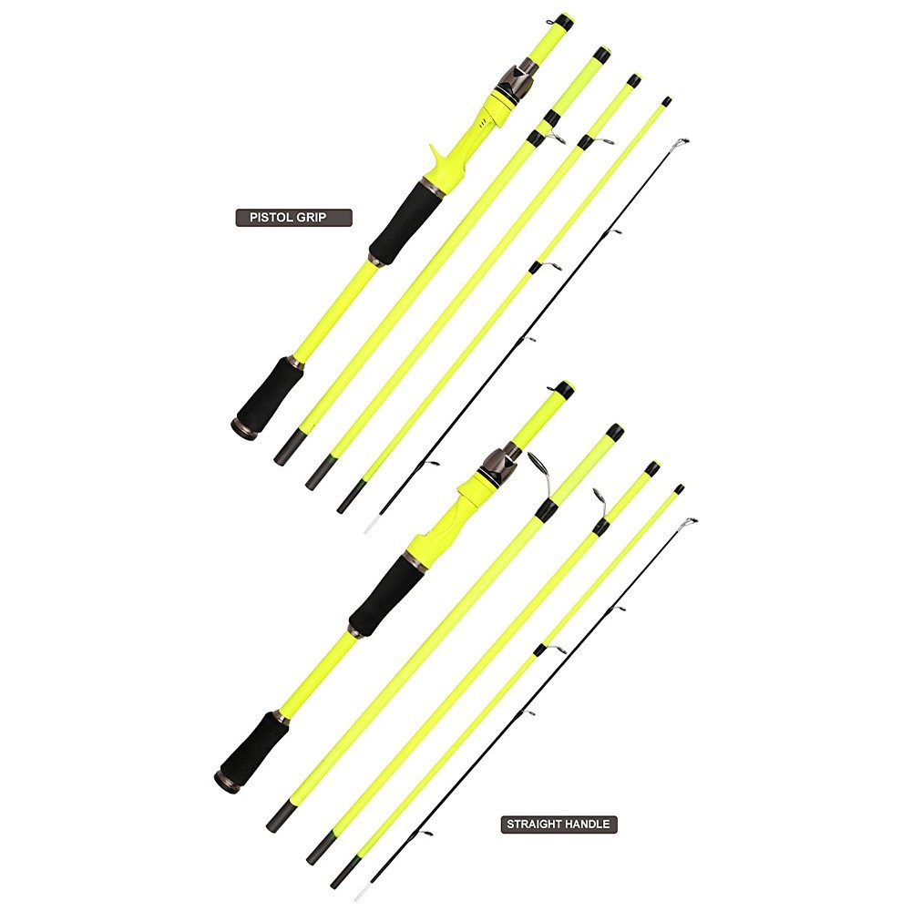 Lightweight for 2.1m Carbon Fishing Rod 4 Section for Saltwater Freshwater Use
