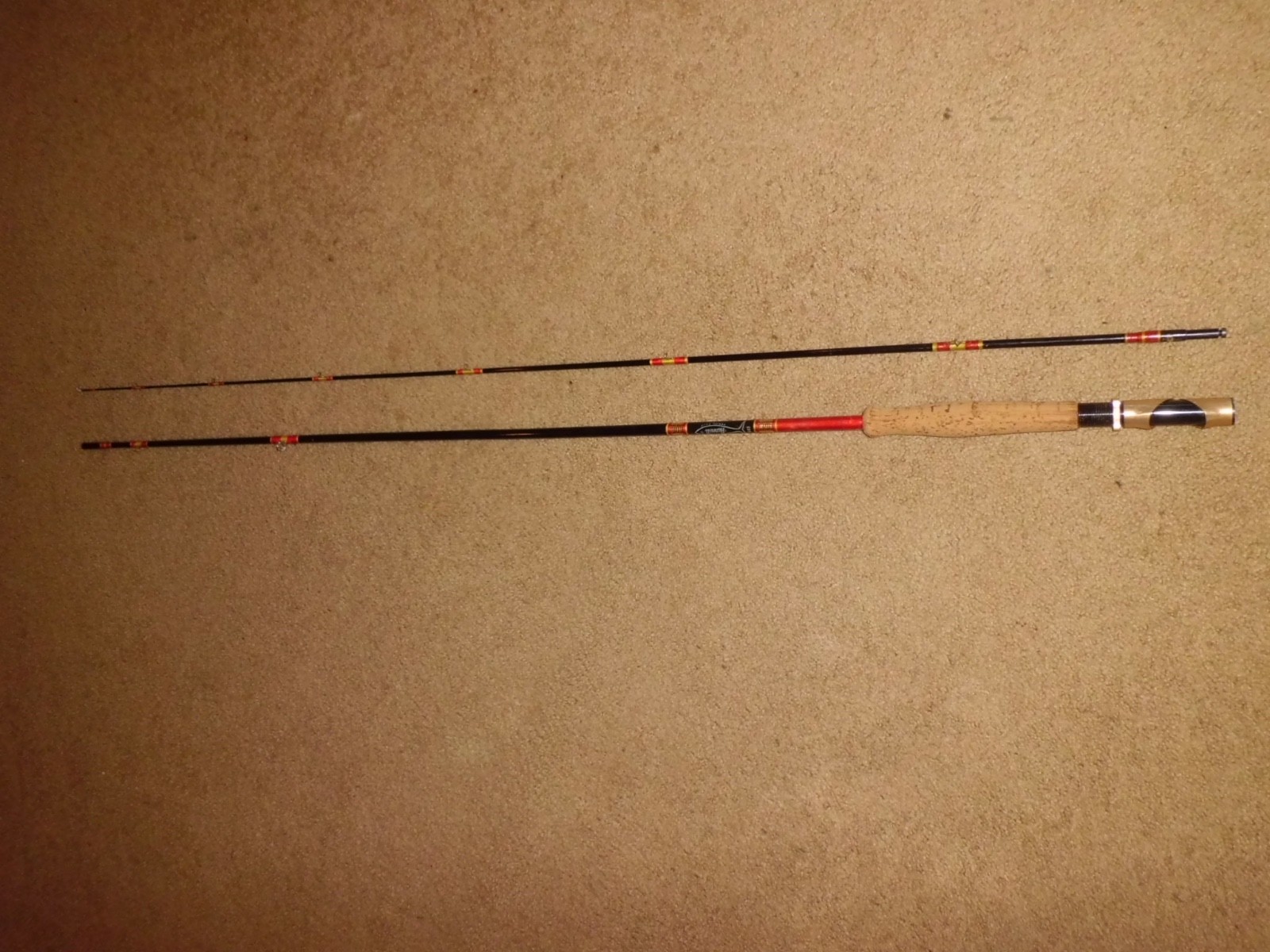 Vintage HARNELL 655 Fly 8’6″ Rod made in USA- 6-7 wt
