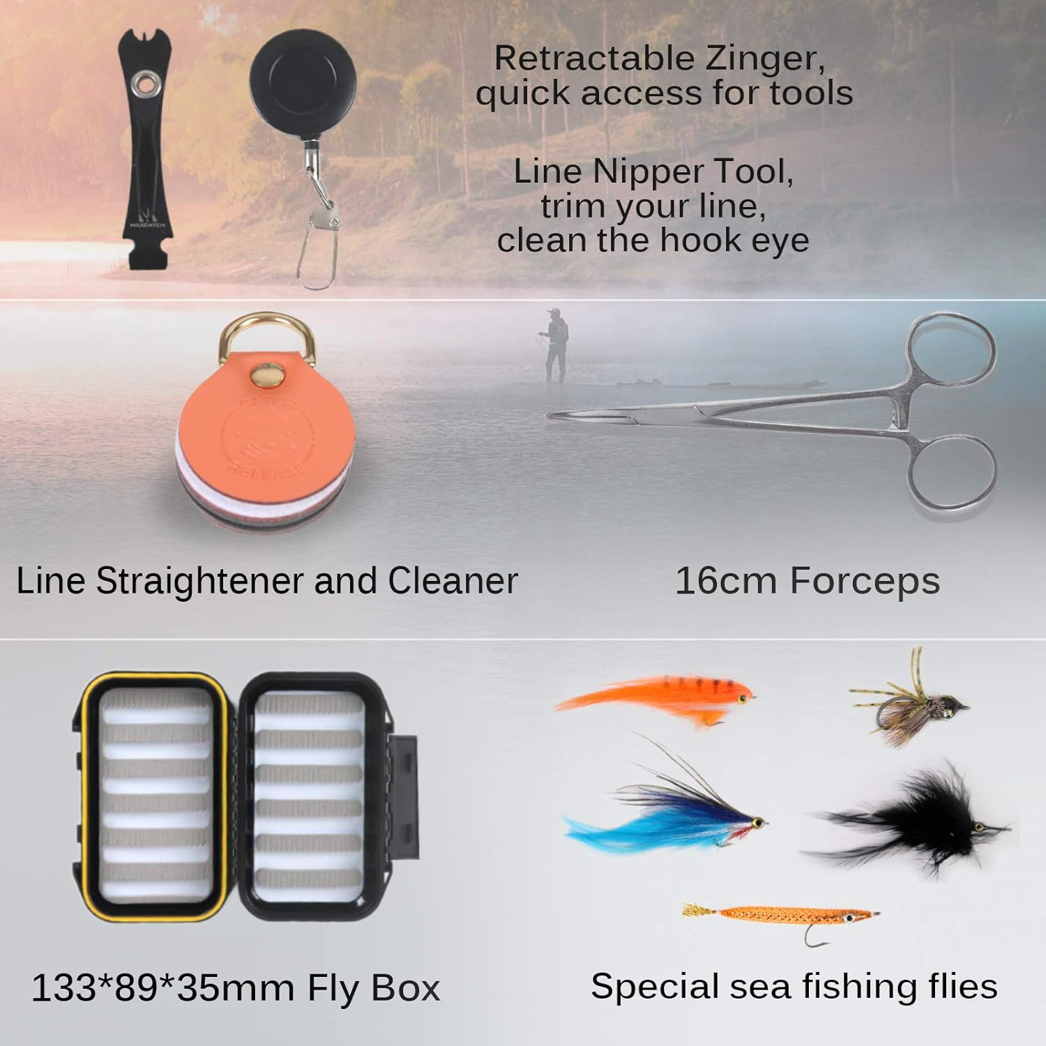 M MAXIMUMCATCH Maxcatch Predator Big Game and Saltwater Fly Fishing Rod: 7’11”/