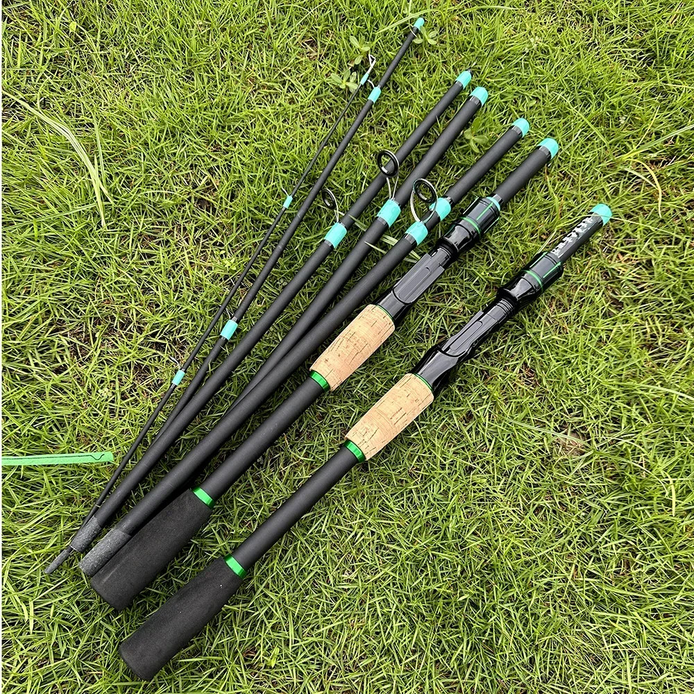 Casting Spinning Lure Fishing Rod Solid ML Tip 1.8/2.1m Ultralight Trout Jigging