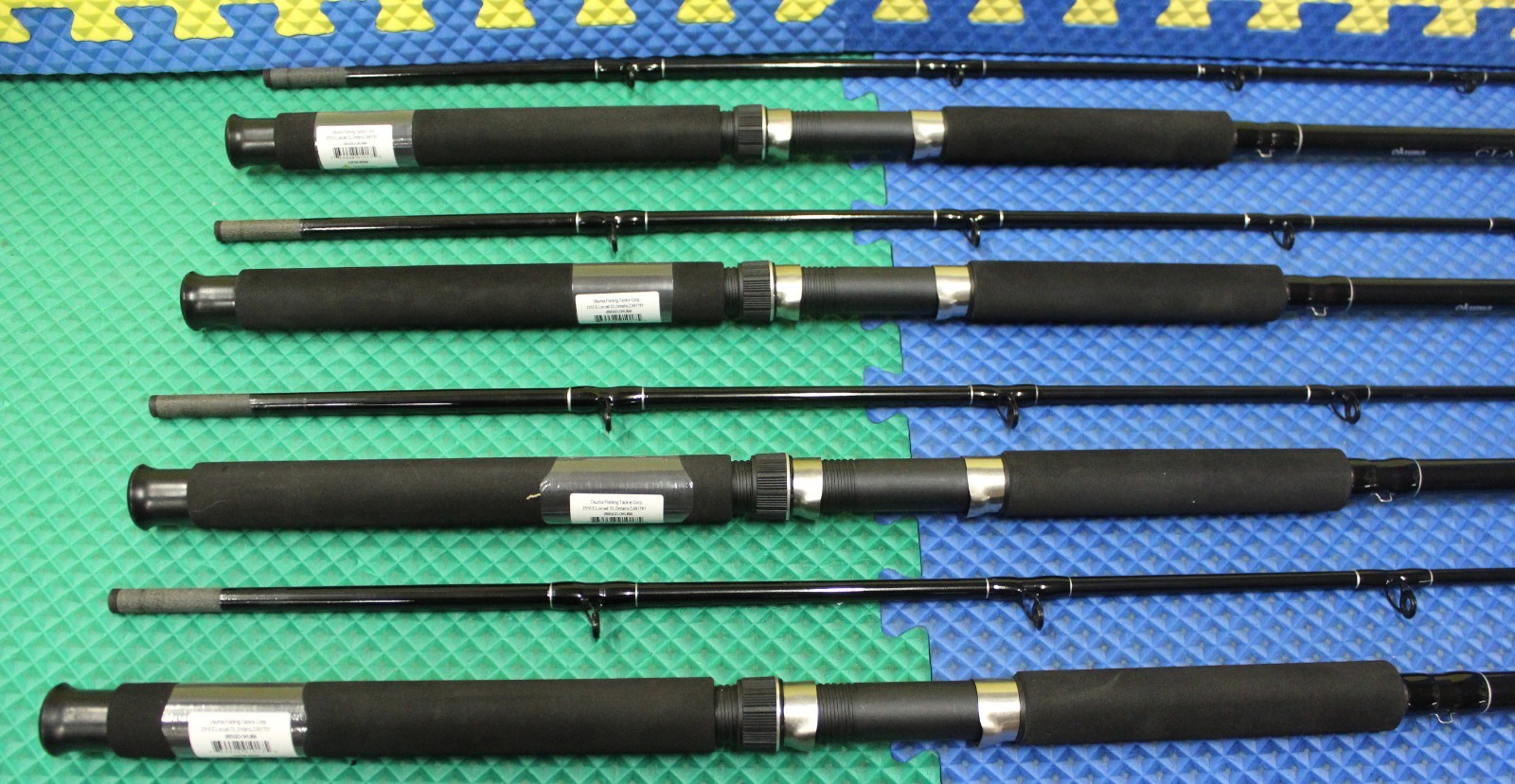 Okuma Black Classic Pro 9′ 0″ Mooching Rod CPM-90M 4-Pack!
