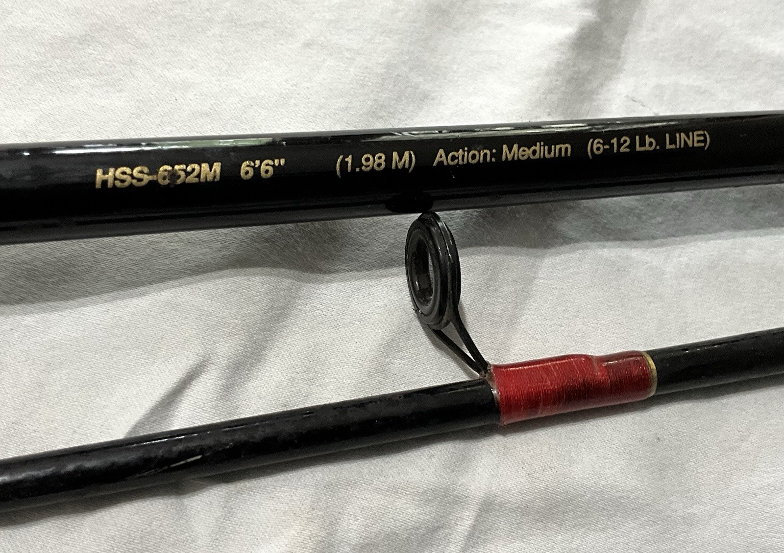 Shakespeare Contender 6’6″ 2pc Spinning Rod, HSS-652M – Medium Action