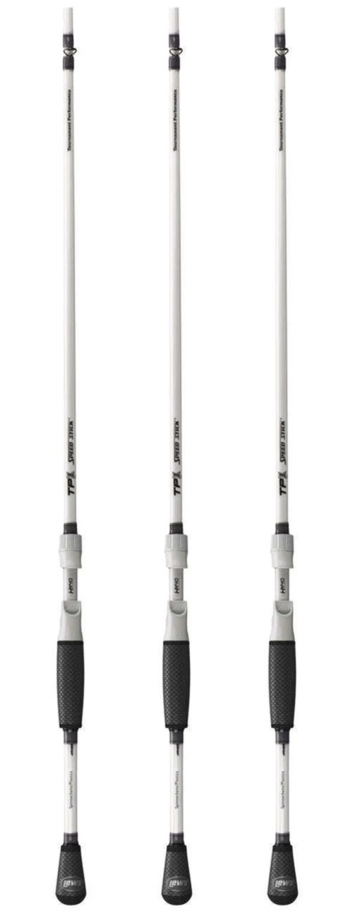 (Lot of 3) Lew’s Speed Stick Casting Rod 7’3″ Heavy Fast Pitching Grass TP1X73H