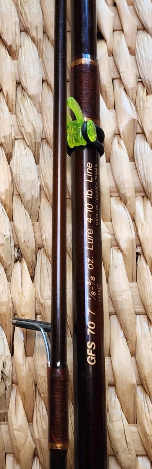 Near Mint Fenwick HMG Graphite GFS 7′ 2pc 4-10lb Spinning Rod