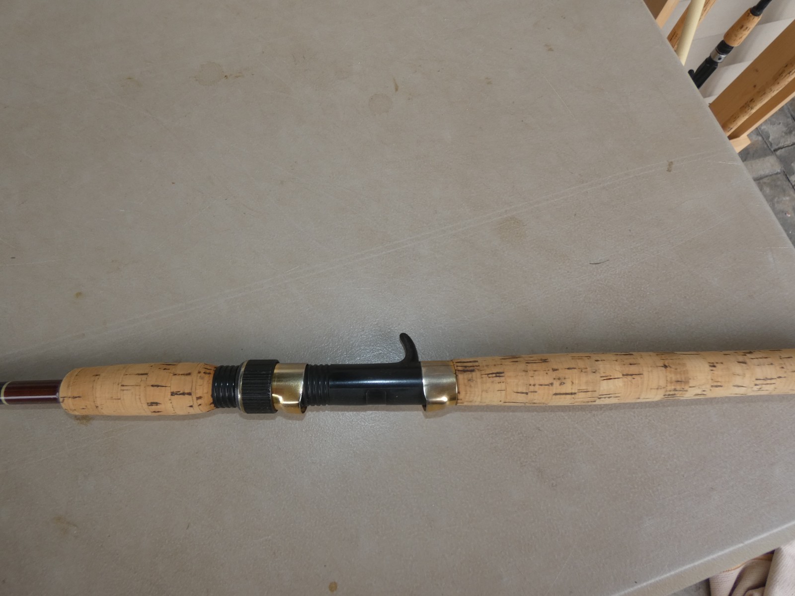 RARE VTG FENWICK TRIGGERSTICK USA MADE HTC 786 1 PC 6.5′ CASTING FISHING ROD