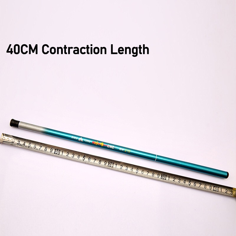 Telescopic Portable Fishing Pole Fiberglass Ultralight Fishing Rod 1.8m-3.6m