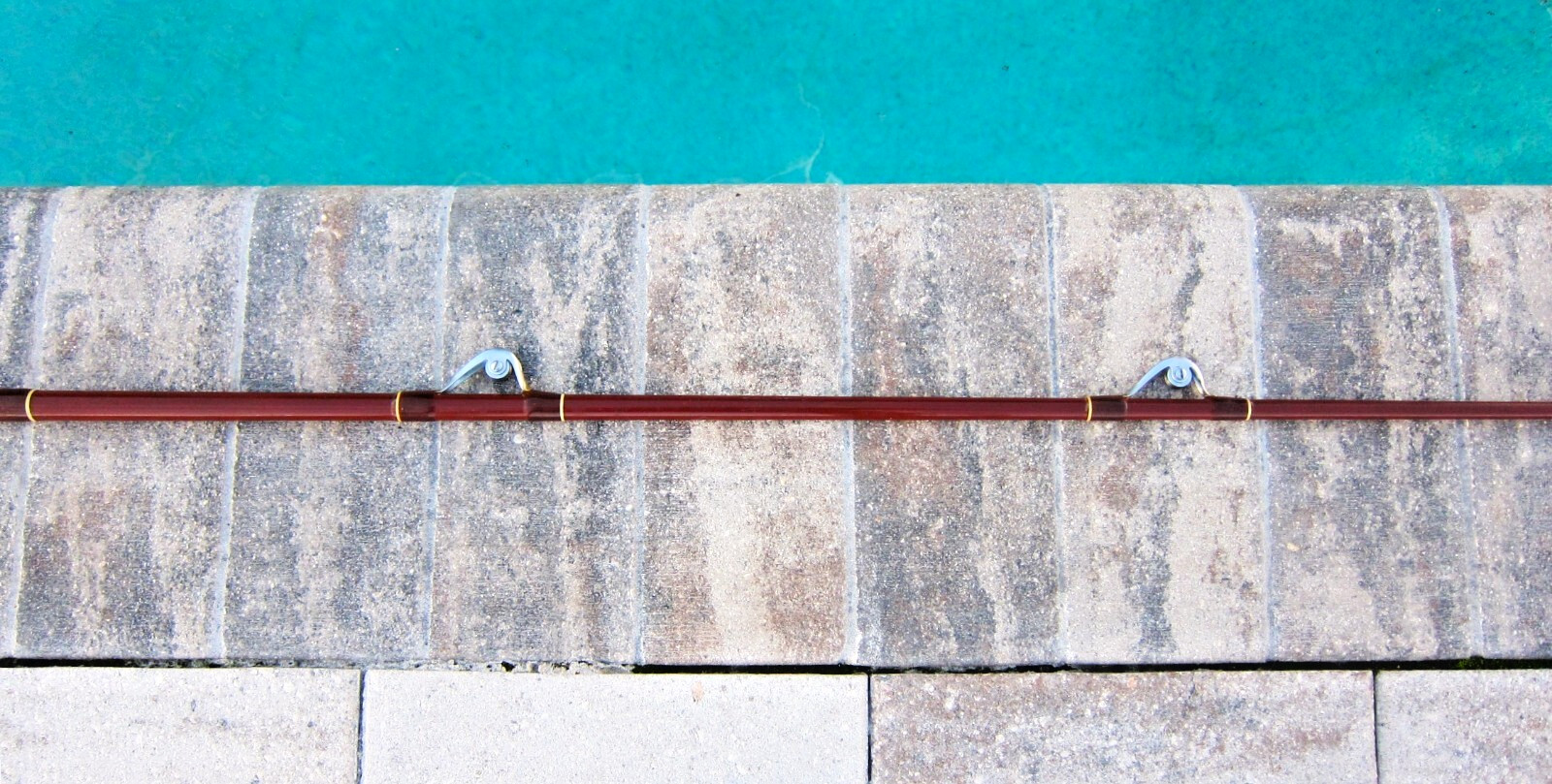 Vintage FENWICK FENGLASS FS86HRC 2-pc Trolling/Mooching Rod: 8’6″ 18-30lb – NICE