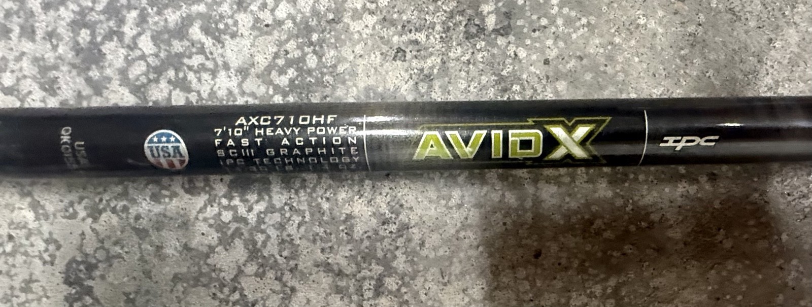 St. Croix Avid X 7’ 10” HF ( AXC710HF) Bait Casting Rod