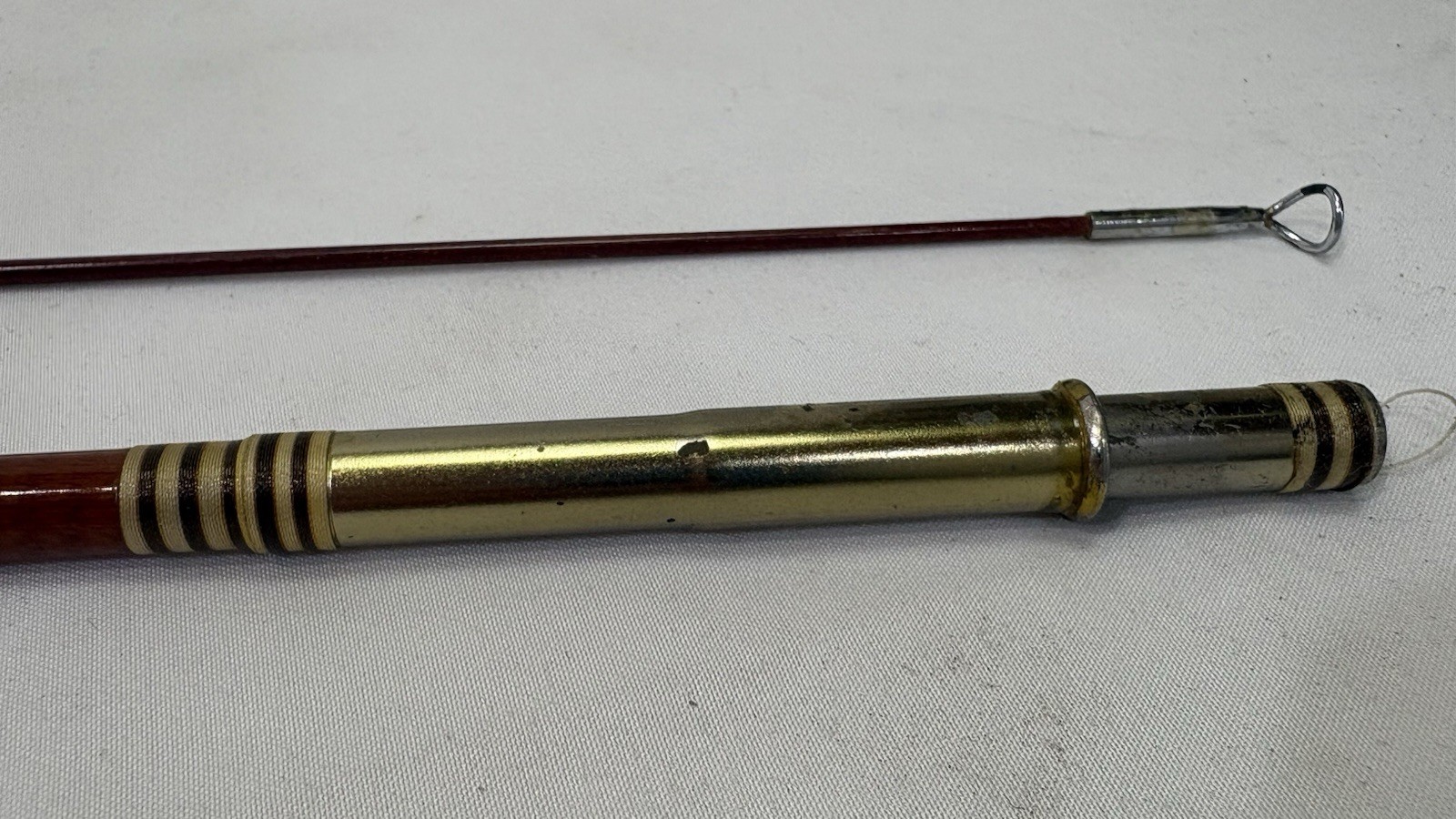 Custom Morosco Fiberglass Fly Rod 8’ 9” 4oz Vintage Made In USA Custom Built