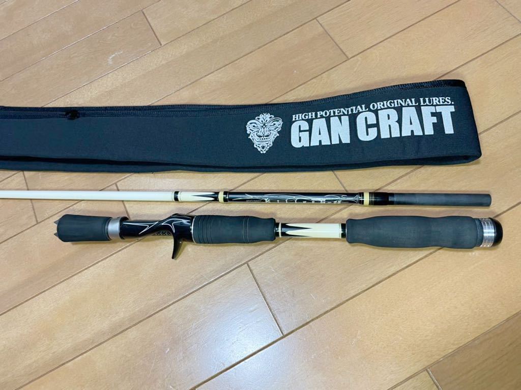Vintage Gancraft Killers KG-00 5-660H White Noise Fishing Rod Very Rare Item