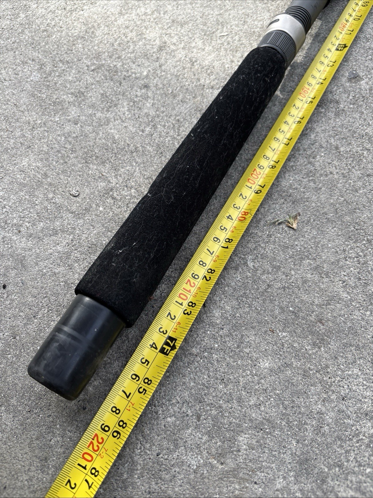 Calstar Grafighter 870L 7’ 15-30LB 1-Piece Fishing Rod USA READ 2 DAMAGED GUIDES