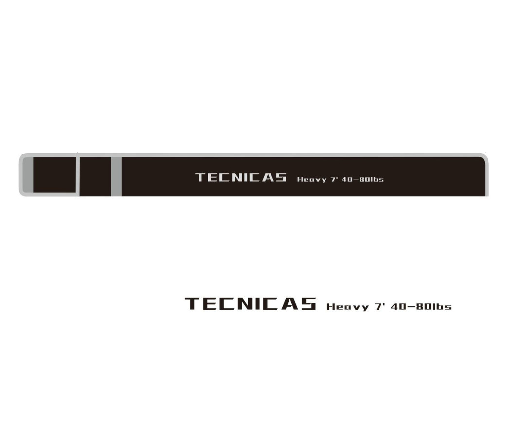 NEW TECNICAS FISHING ROD, SPINNING/CONVENTIONAL 7′ 20-50 AND 40-80