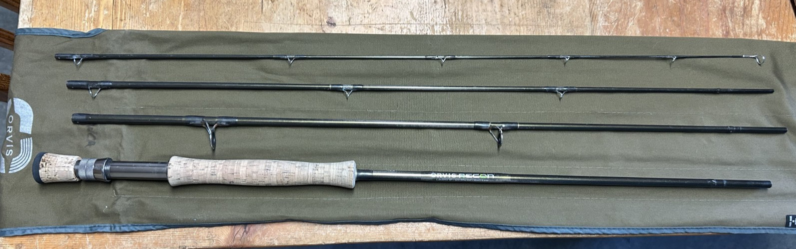 Orvis Recon 9 ft 8wt Fly Rod- Used W/ Sock
