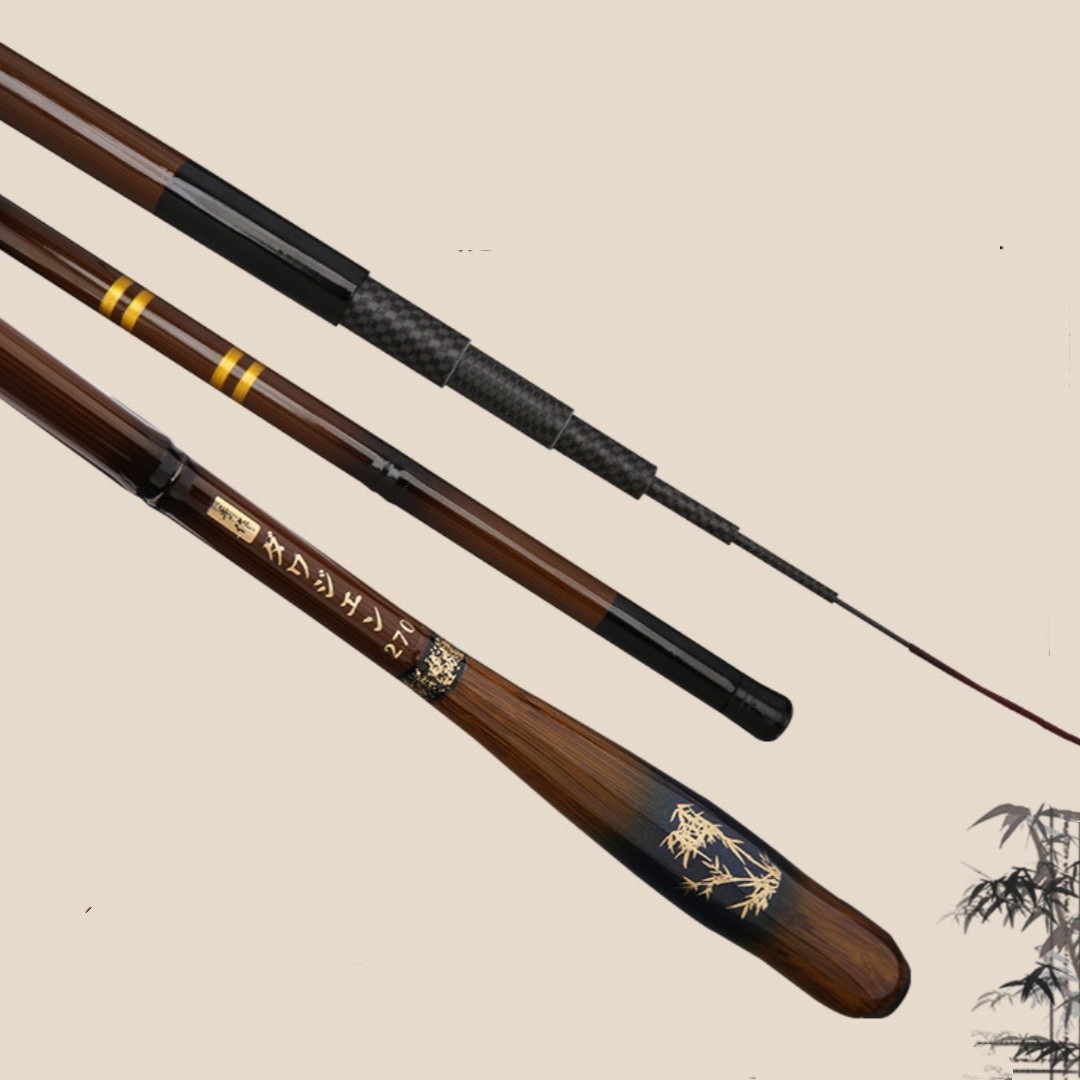 1Pcs Miniature short-section carbon fiber small fishing rod small accessory rod