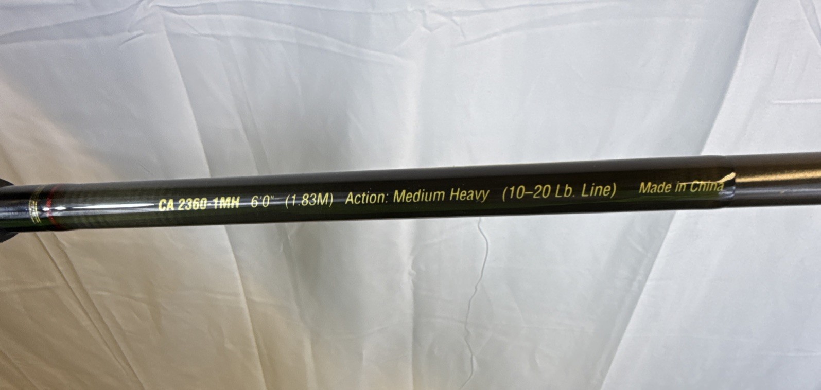 Shakespeare Alpha Pro Graphite 6′ Casting Rod CA2360-1MH 1pc Medium Heavy Action