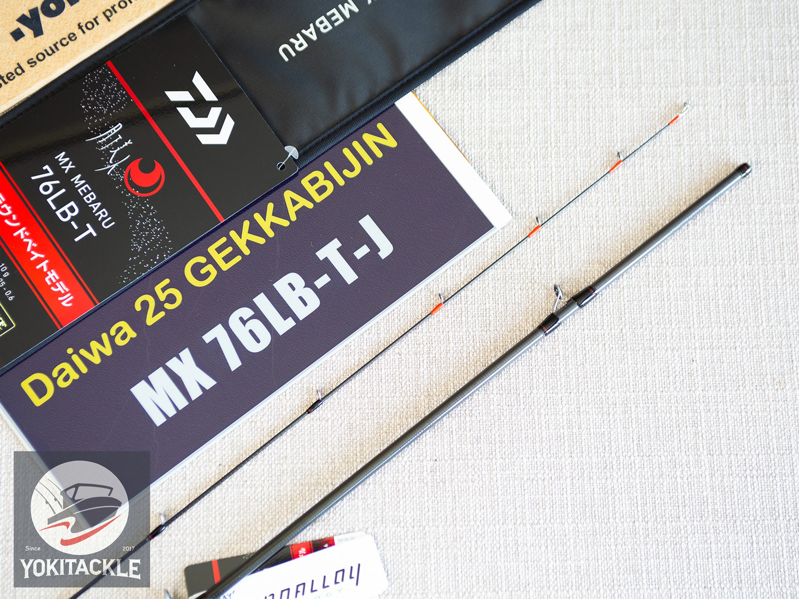Daiwa 25 GEKKABIJIN MX 76LB-T-J Moonlight Beauty Baitcasting Rod