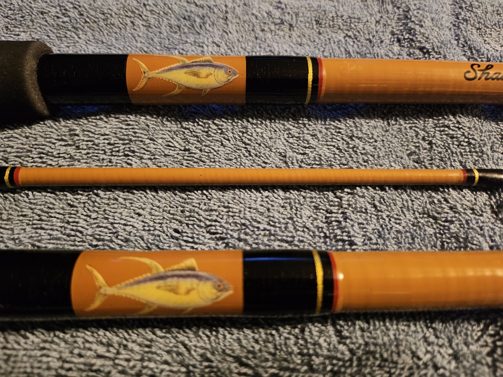 Shakespeare UglyStik Tiger BWD 2200 8′ Med Lite 12-30lb Casting Rods Set of 2