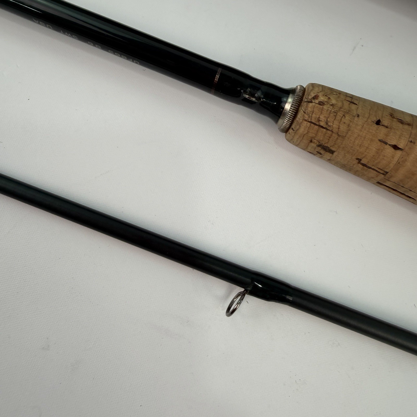 Vtg St Croix Legend Ultra Fly Fishing Rod UF865 8’6″ 5wt 2pc & Tube USA Y321