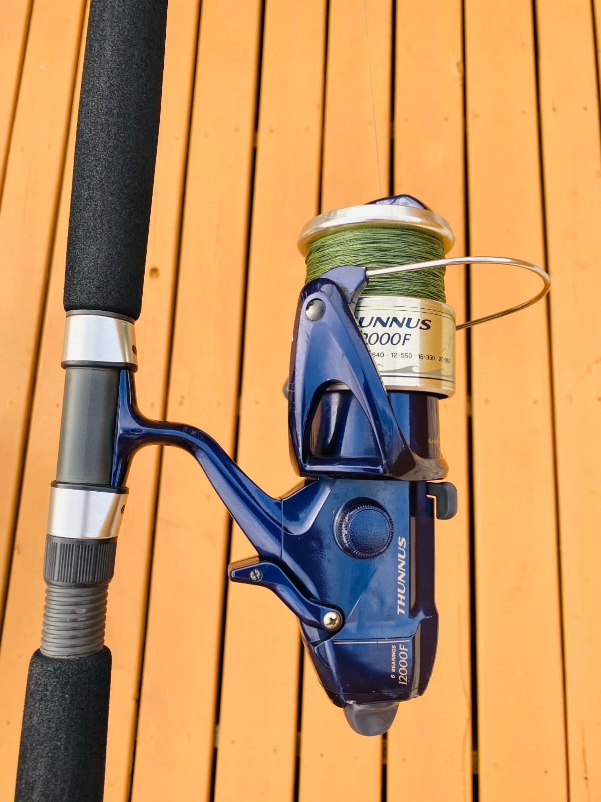 Shimano Thunnus 12000F Spinning Reel w/ Calstar Grafighter GFGR 700-LS Rod Combo