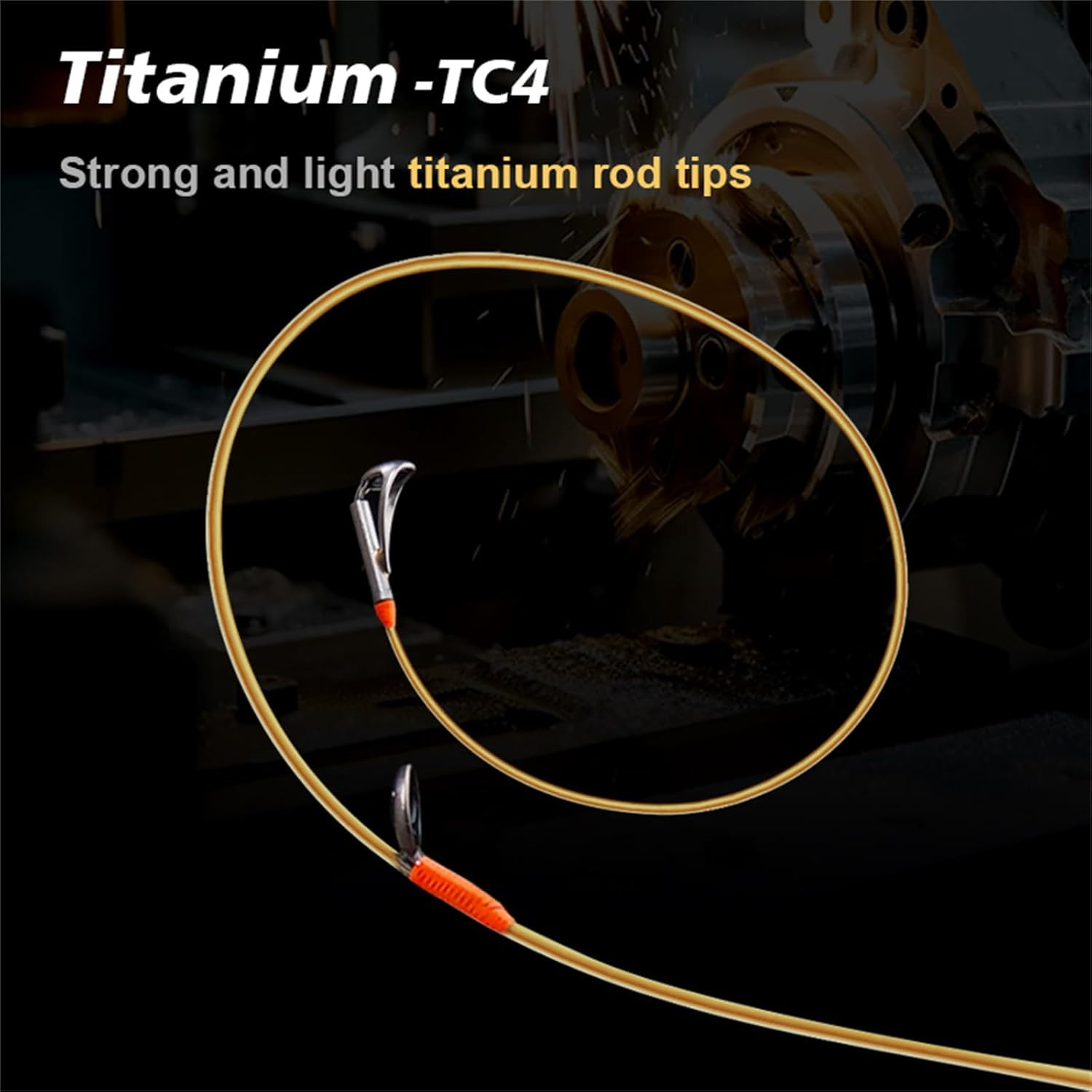 PURELURE Titanium-T Ultralight Fishing Rod Spinning & Casting for Trout Panfish,