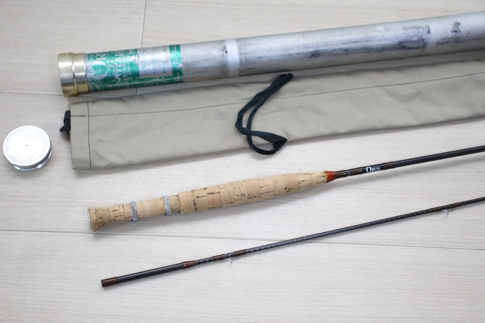 Orvis Superfine ULTRAFINE Fly Rod 7’9” #2 2pc 1 1/2 oz 1983 w/ Tube Sock M89