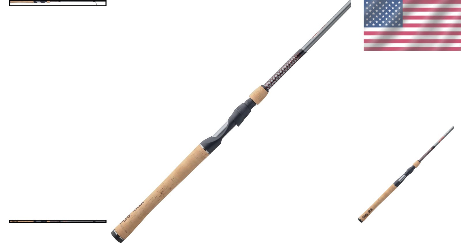 Ugly Tech Elite 6’6″ Spinning Fishing Rod – Enhanced Sensitivity & Performance