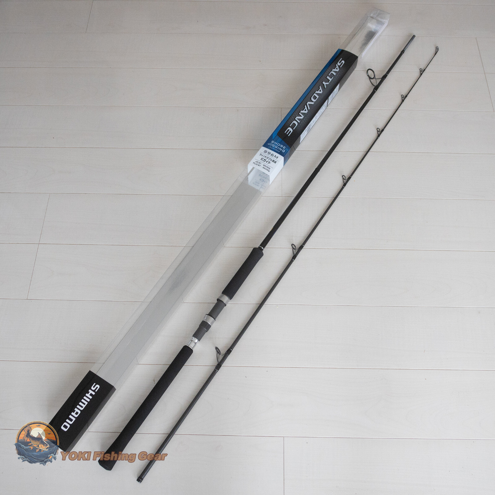 Shimano 19 Salty Advance SHORE JIGGING S96M Spinning Rod A2-Watch Product Video