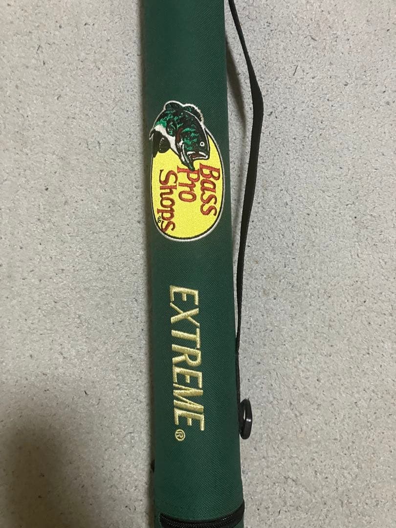Bass Pro Shops Extreme 3-Piece Fishing Rod Rare Used