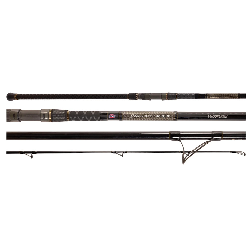 NEW 2023 Penn Prevail APEX 12′ 10-15 kg 2 Piece OVERHEAD Rod PREVAPEX 1202OHMH