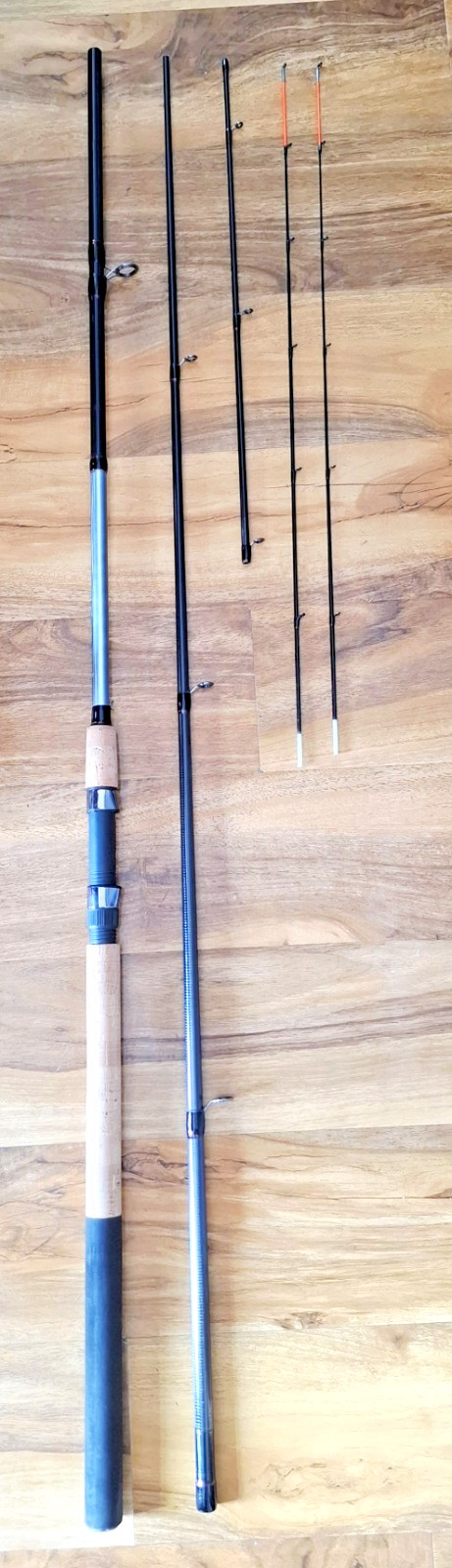 Maver Feeder Fishing Rod 11ft Abyss Multi Tip 3 Piece Cork Hand Coarse