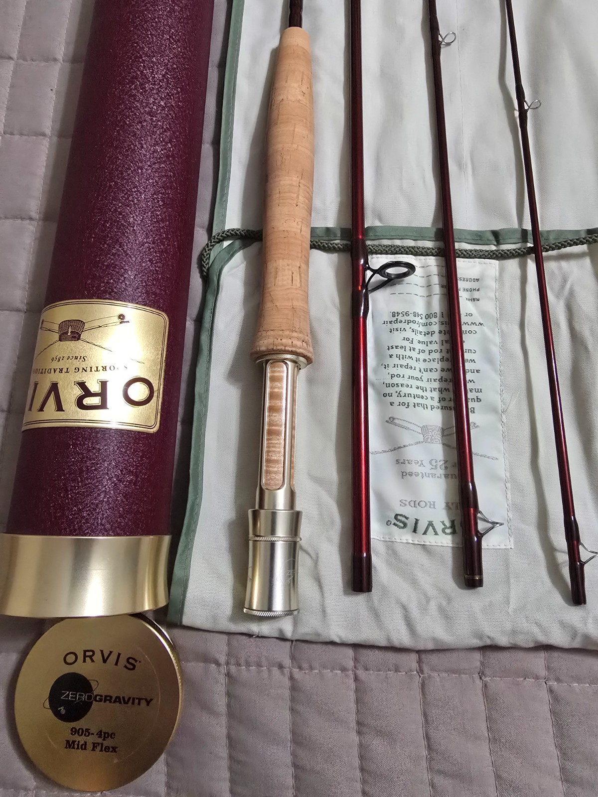 Orvis Zero Gravity Mid Flex 6.5 9’ 5WT Fly Rod — NEW — Rare Flagship Classic