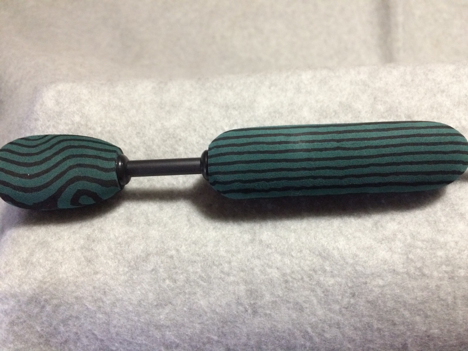 Hardwater Customs Perch Sweetheart Black/ Green 28″ ML