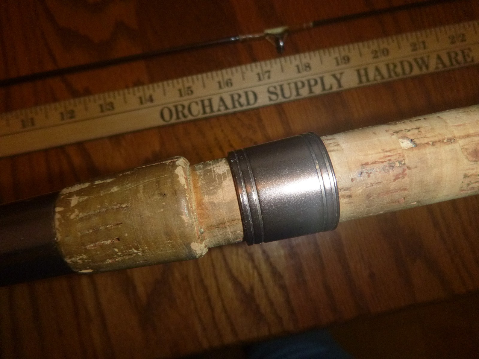 Shakespeare Intrepid Graphite Fishing Pole plus 1 to 6 lb custom pole