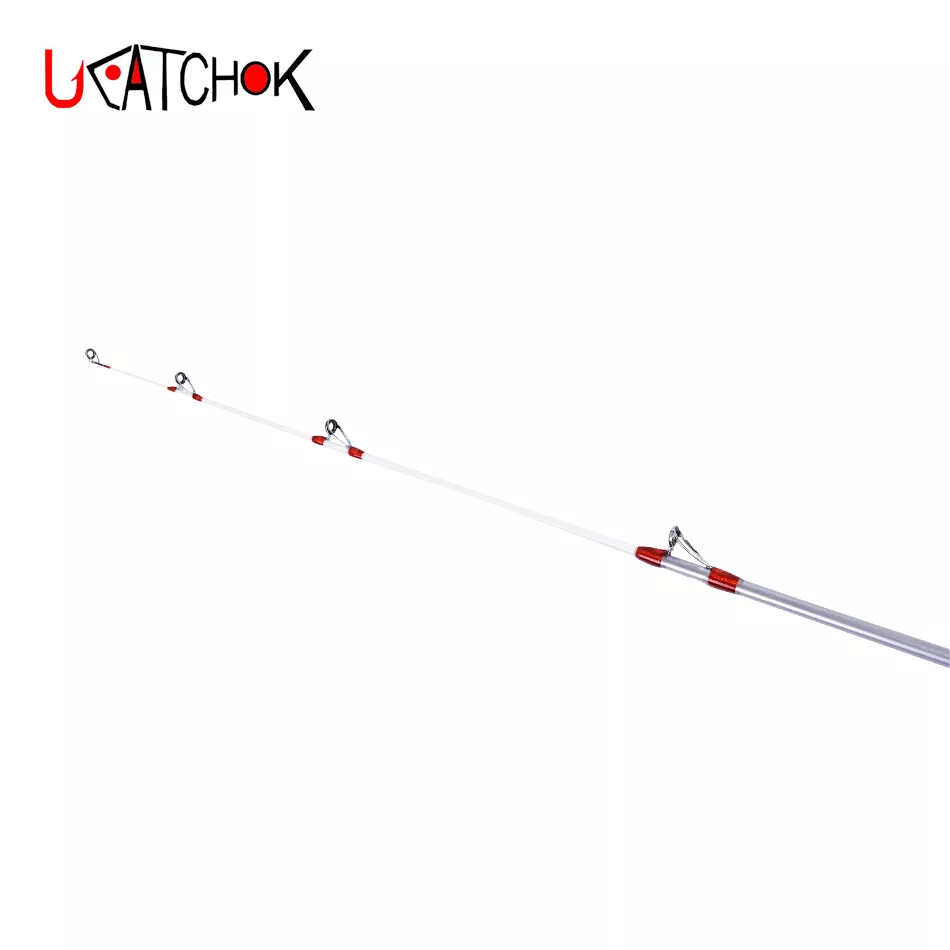 Surf Casting Fishing Rod 3-Piece Carbon Fiber Travel Rod Portable~14 ft