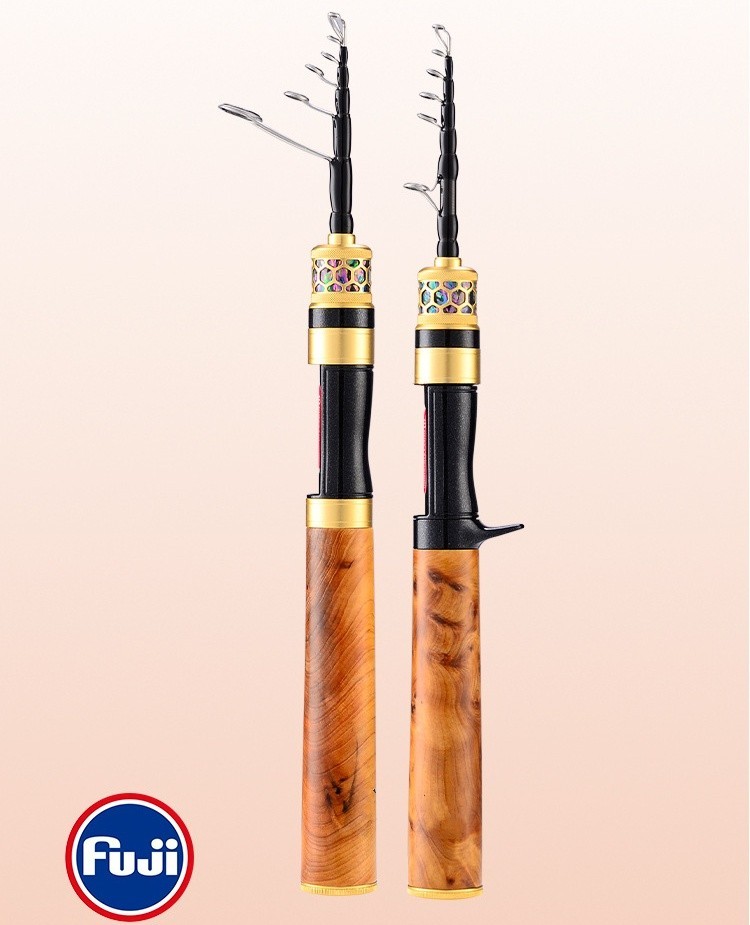 Telescopic Fishing Rods Spinning Casting Rod Carbon Fiber Rod Bass Ultra Light