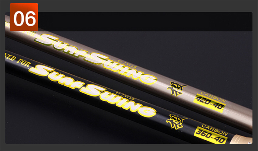 Superhard carbon telescopic long cast spinning rod Casting Weight:100-250g
