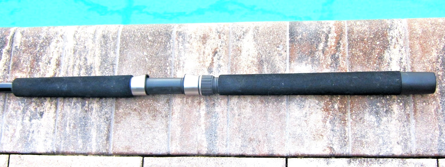 Vintage SABRE BY PENN Big-Game Stand-Up Rod: 7′ 1/2″; 20-50lb – NICE USED COND!!