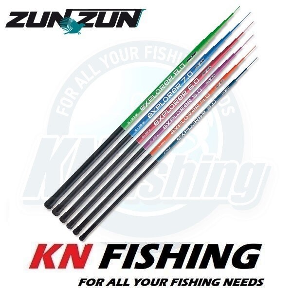 ZUNZUN EXPLORER POLE FLOAT FISHING ROD 3.00m – 8.00m