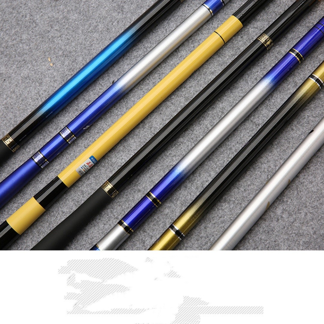 Carbon Fiber Fishing Rod Telescopic Fishing Rod Hard Pole Stream Freshwater Carp
