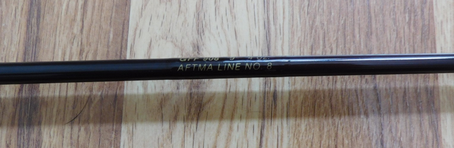 Fenwick GFF 908 HMG Graphite 2 Piece Fly Rod 9′ 4oz 8wt W/ Sock & Case