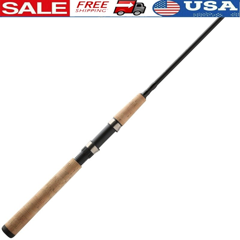 Light 7ft Spinning Rod Graphite Composite Cork Handle Freshwater Fishing New