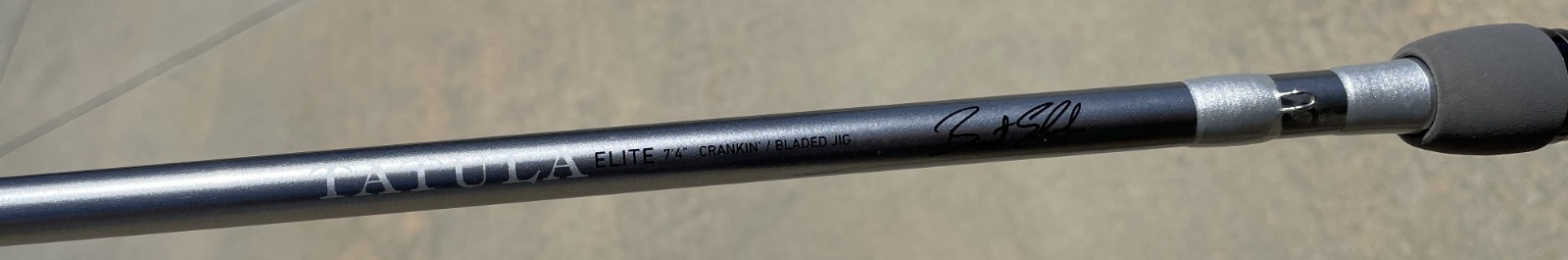 Daiwa Tatula Elite-G Brent Ehrler Crankin’ Bladed Jig Casting Rod 7’4″ MH