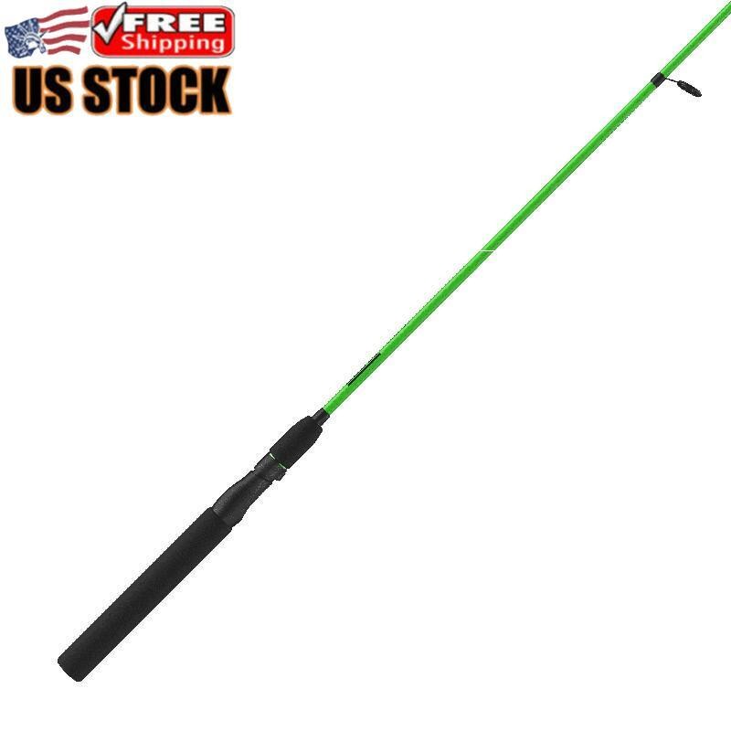 Hotcast Fiberglass Spinning Fishing Rod 4-Foot 6-Inch 2-Piece Medium-Light Power