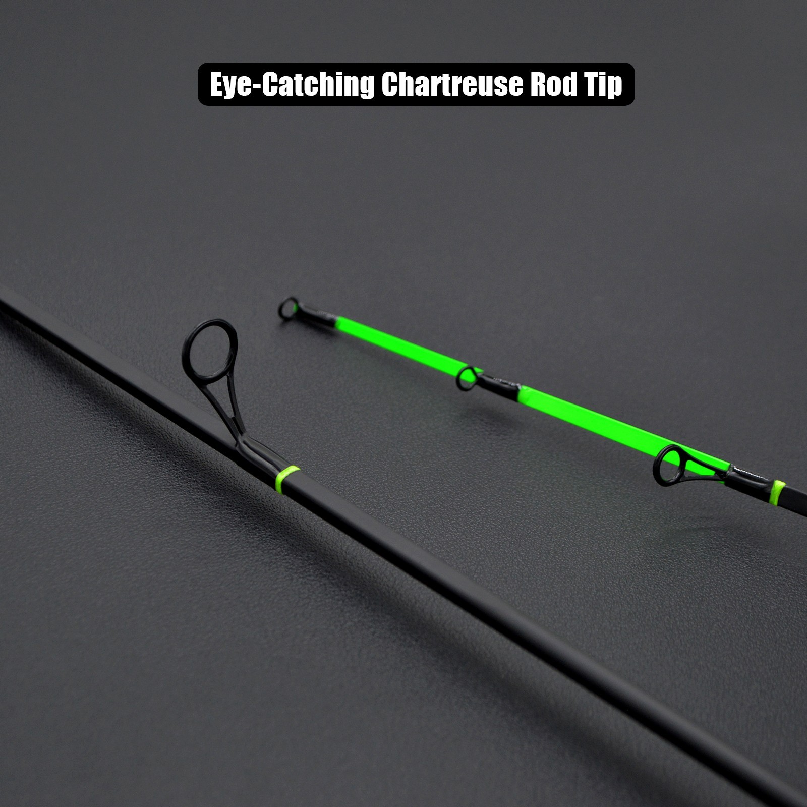 CAMEKOON Snow Leopard 1PC Ice Fishing Rod Fiberglass Blank Flat Tip Construction
