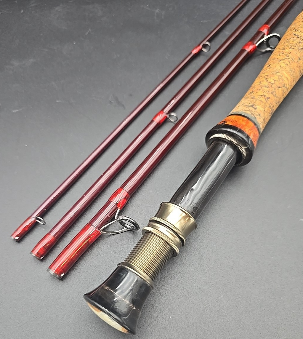 Extraordinary Terry Henson 10′ 4 weight nymphing fly rod Loomis blank