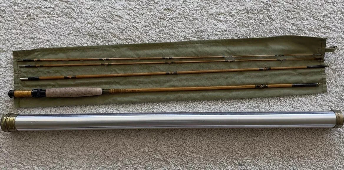 Excellent Aroner Spring Creek 3/2 6W 7 1/2ft Bamboo Fly Rod