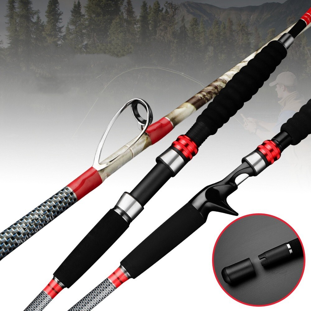1.6M/5.3FT Saltwater Spinning Fishing Rods Trolling Rods Sea Boat Fishing Pole